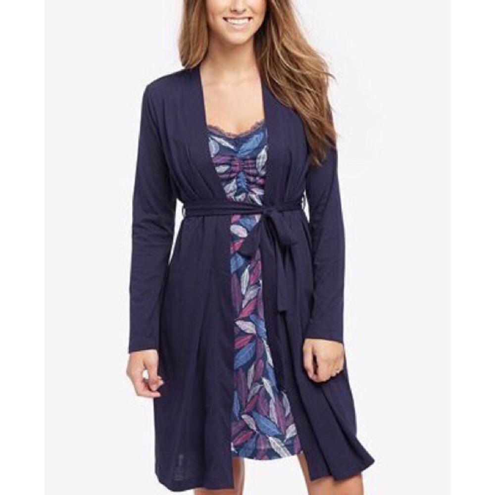 Motherhood Nursing & Maternity nightgown w/ robe
